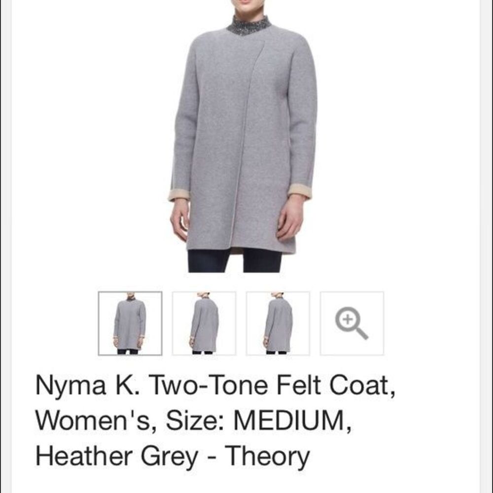 Authentic Theory wool coat .